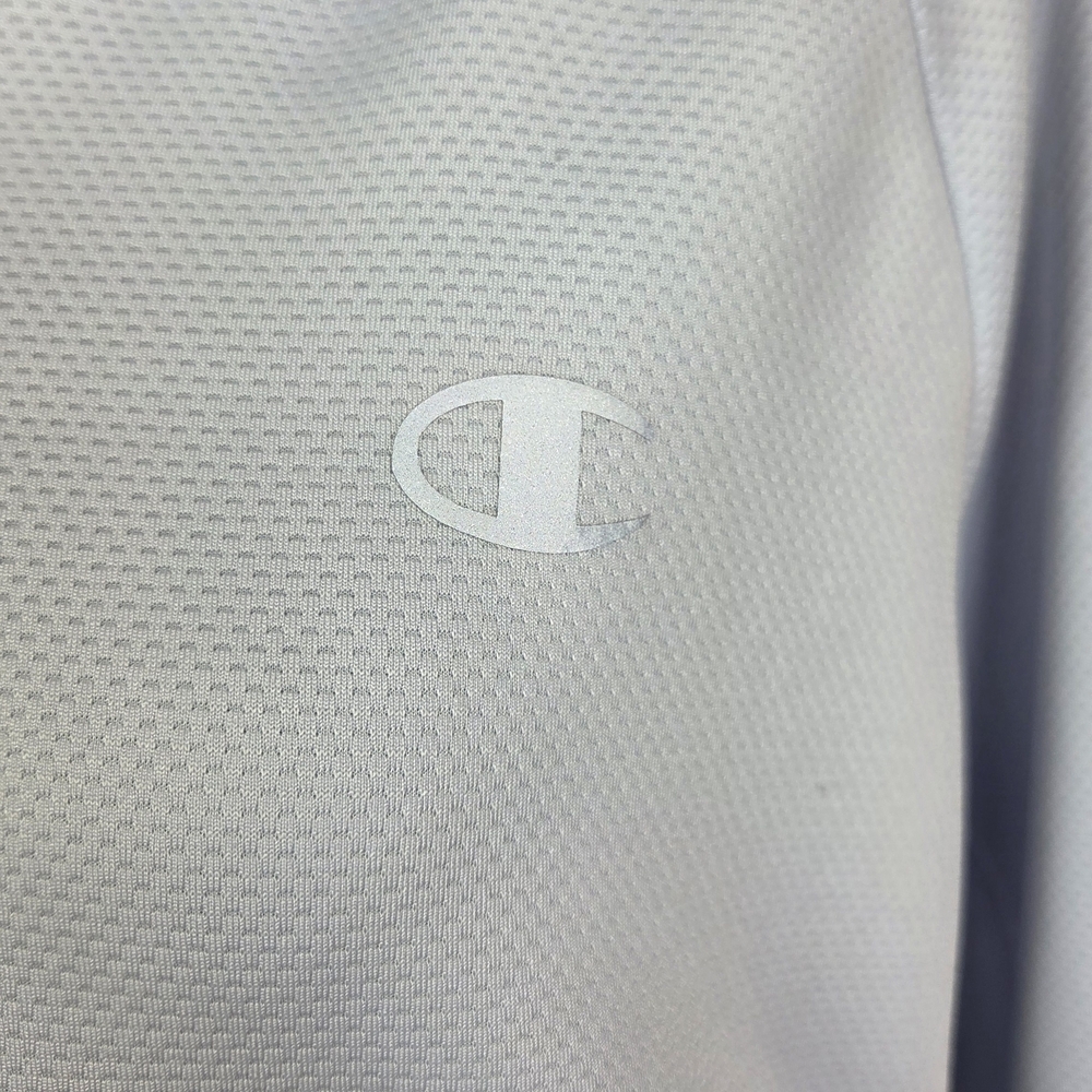 Champion Light Blue Quarter-Zip Pullover Size L - Picture 7 of 7
